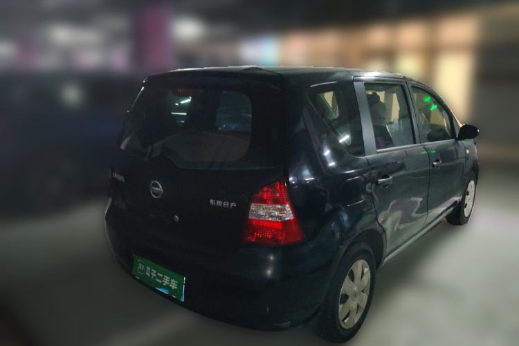 Used Nissan Livina 2010 Jingyue Edition 1.6L Manual All-Around Model Rear Right 45 Deg