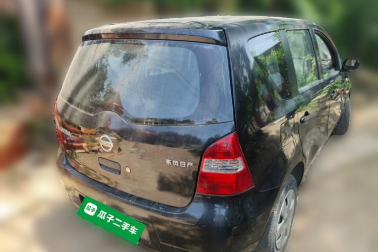 Used Nissan Livina 2010 Jingyue Edition 1.6L Manual All-Around Model Rear Right 45 Deg