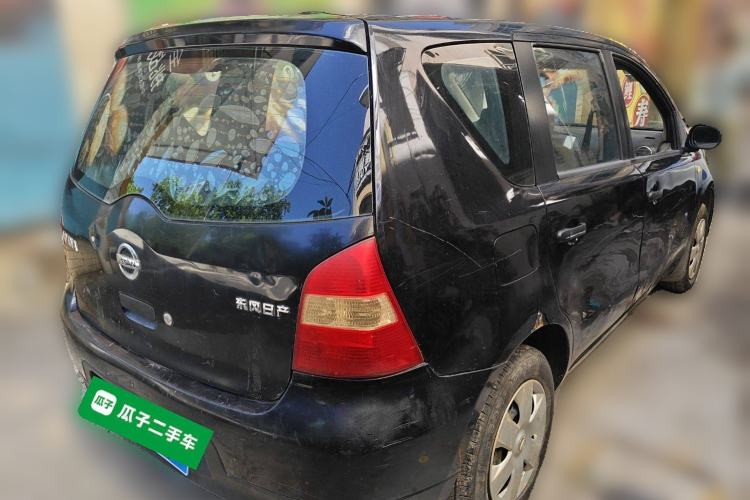 Used Nissan Livina 2010 Jingyue Edition 1.6L Automatic All-in-One Model Rear Right 45 Deg