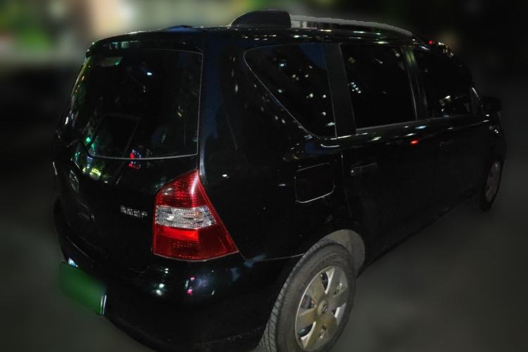 Used Nissan Livina 2010 Jingyue Edition 1.6L Manual All-Around Model Rear Right 45 Deg
