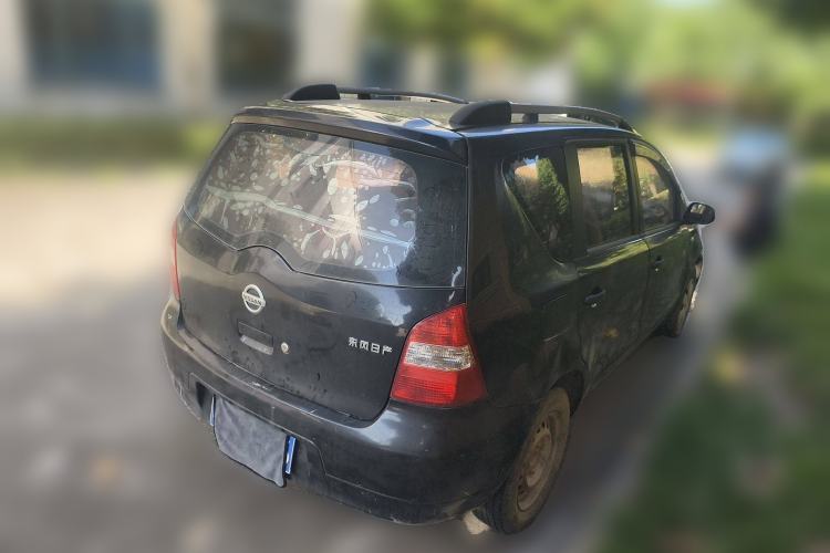Used Nissan Livina 2010 Jingyue Edition 1.6L Manual All-Around Model Rear Right 45 Deg