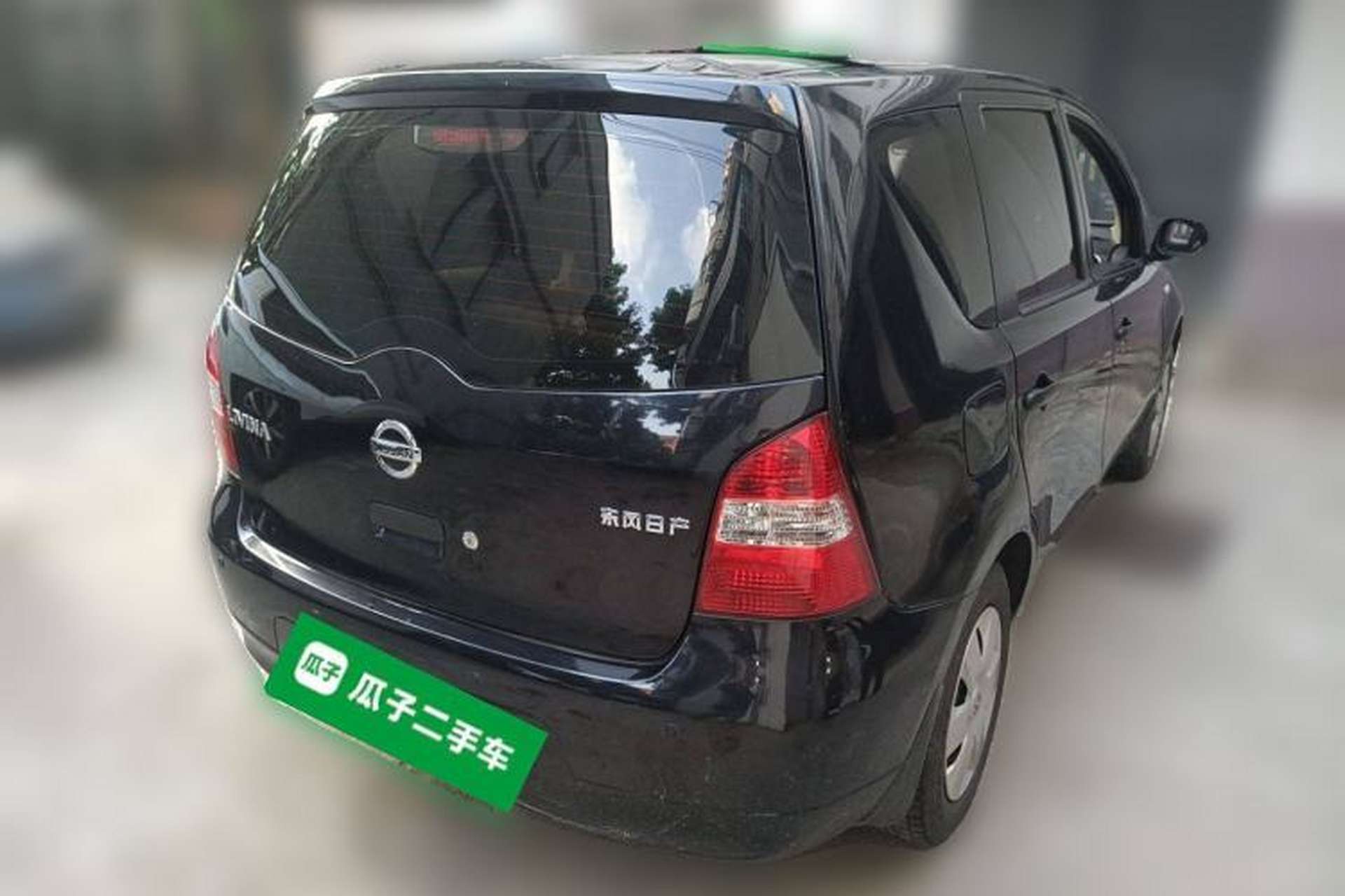 Used Nissan Livina 2010 Jingyue Edition 1.6L Manual All-Around Model Rear Right 45 Deg