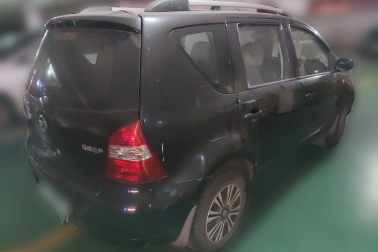 Used Nissan Livina 2010 Jingyue Edition 1.6L Manual All-Around Model Rear Right 45 Deg