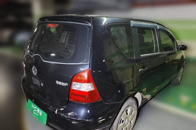Used Nissan Livina 2010 Jingyue Edition 1.6L Manual All-Around Model Rear Right 45 Deg