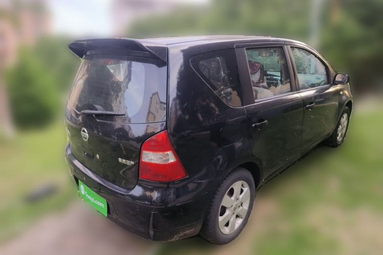 Used Nissan Livina 2010 JINRUI Edition 1.6L Automatic Standard Model Rear Right 45 Deg