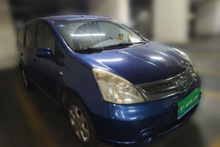 Used Nissan Livina 2010 Jingyi Edition 1.8L Automatic Standard Model Front Right 45 Deg