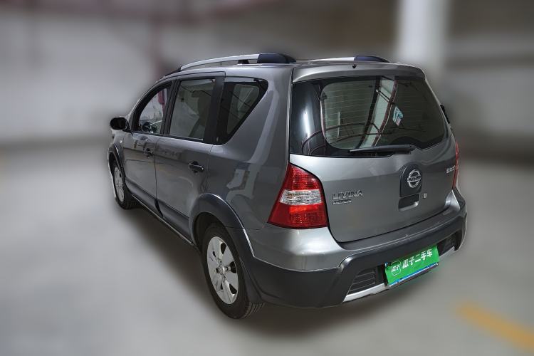 Used Nissan Livina 2010 Jingrui Edition 1.6L Manual Standard Model Rear Left 45 Deg