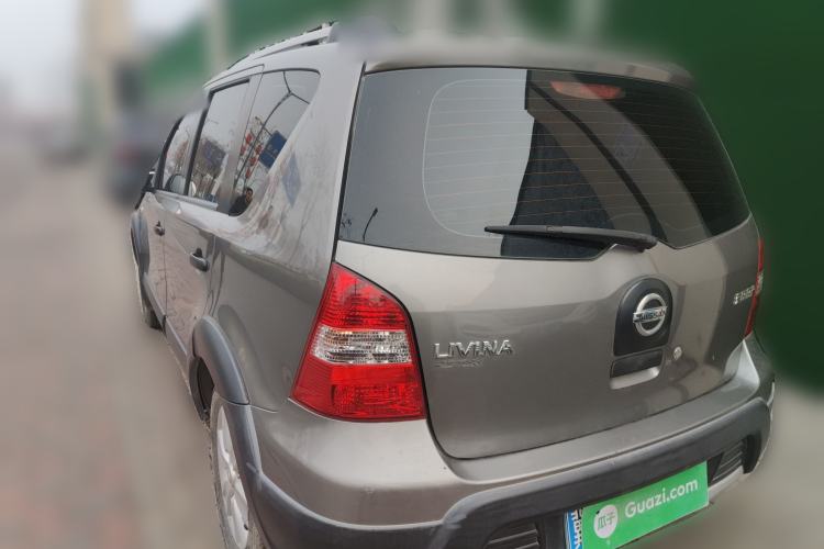 Used Nissan Livina 2010 Jingrui Edition 1.6L Manual Standard Model Rear Left 45 Deg