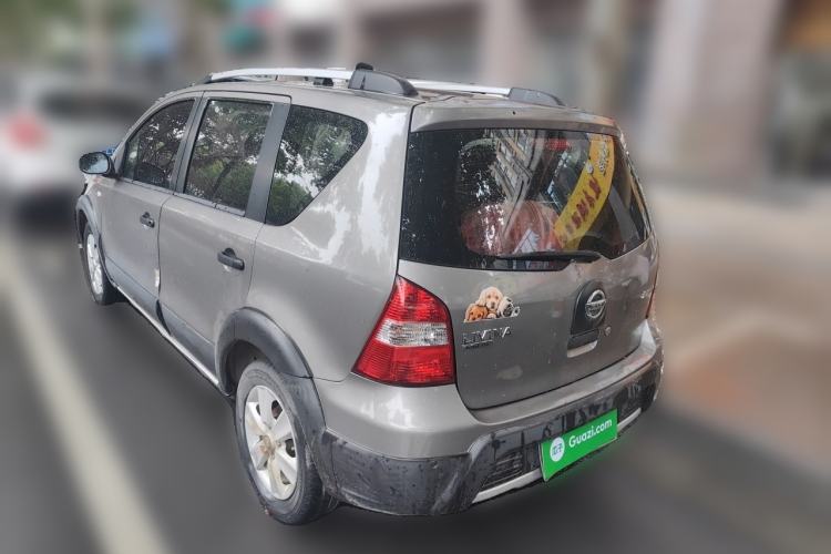 Used Nissan Livina 2010 JINRUI Edition 1.6L Automatic Standard Model Rear Left 45 Deg