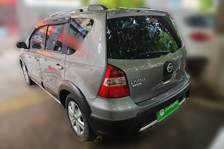 Used Nissan Livina 2010 JINRUI Edition 1.6L Automatic Standard Model Rear Left 45 Deg