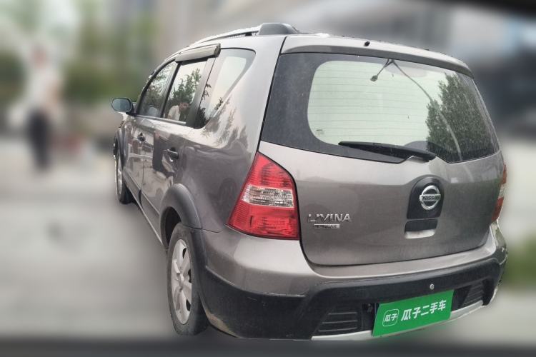Used Nissan Livina 2010 Jingyue Edition 1.6L Manual All-Around Model Rear Left 45 Deg