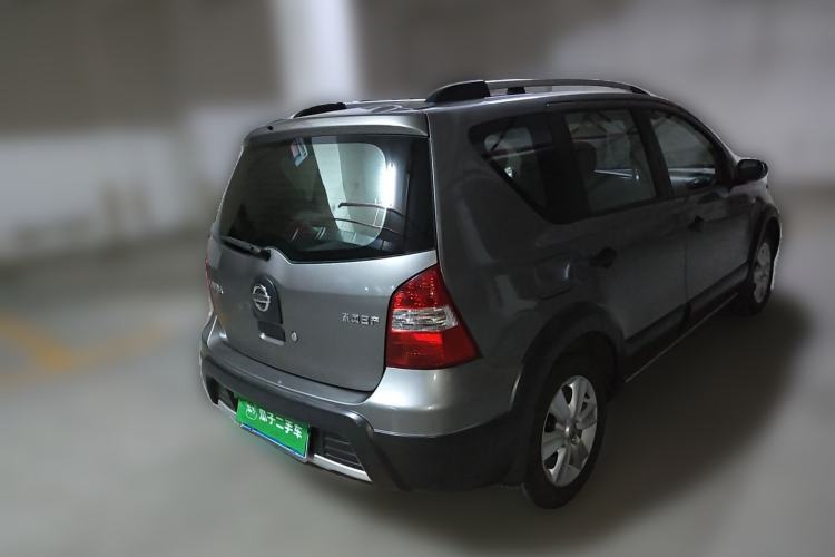 Used Nissan Livina 2010 Jingrui Edition 1.6L Manual Standard Model Rear Right 45 Deg