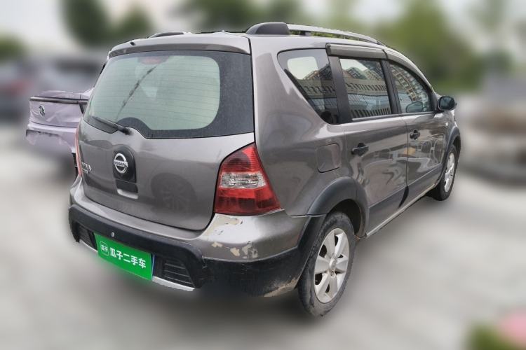 Used Nissan Livina 2010 Jingyue Edition 1.6L Manual All-Around Model Rear Right 45 Deg