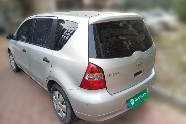 Used Nissan Livina 2010 Jingyue Edition 1.6L Manual All-Around Model Rear Left 45 Deg