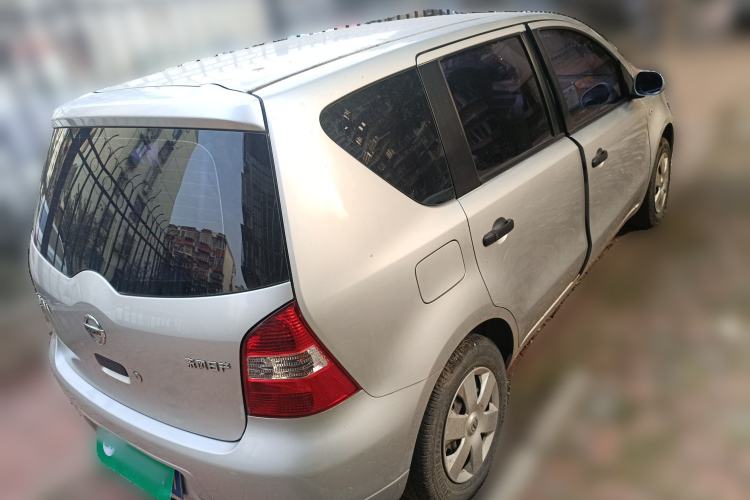 Used Nissan Livina 2010 Jingyue Edition 1.6L Manual All-Around Model Rear Right 45 Deg