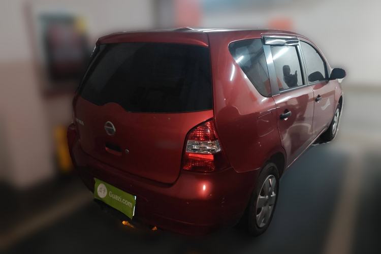 Used Nissan Livina 2010 Jingyue Edition 1.6L Manual All-Around Model Rear Right 45 Deg