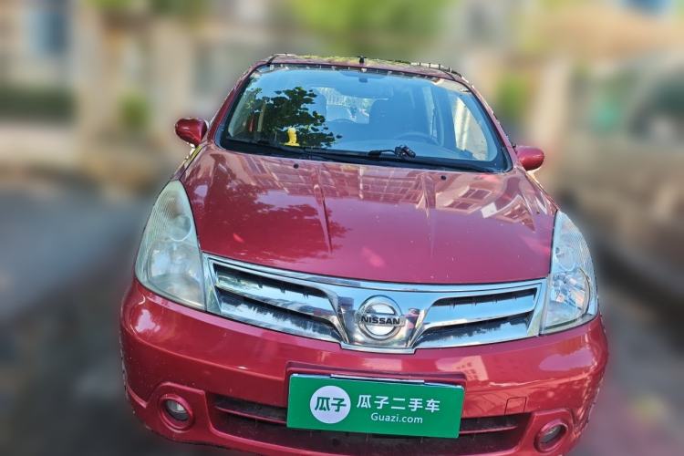 Used Nissan Livina 2010 Jingyue Edition 1.6L Manual Supercharged Model Front