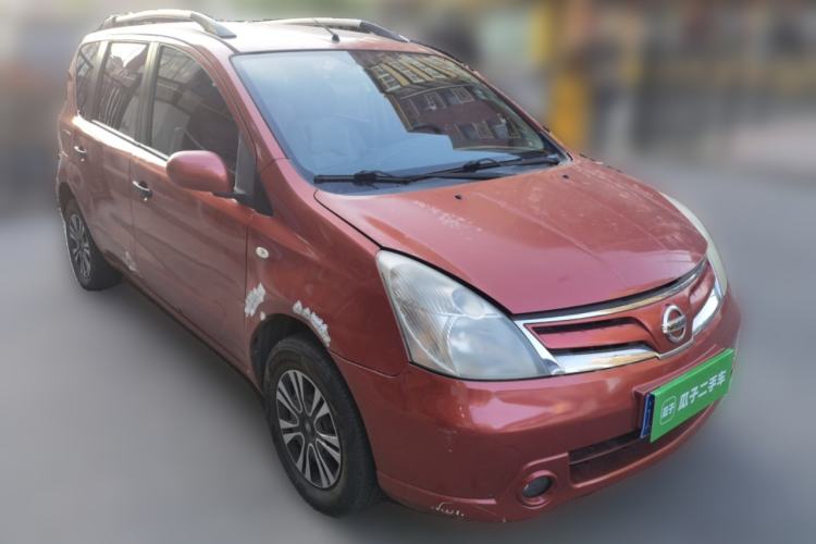 Used Nissan Livina 2010 Jingyue Edition 1.6L Automatic All-in-One Model Front Right 45 Deg