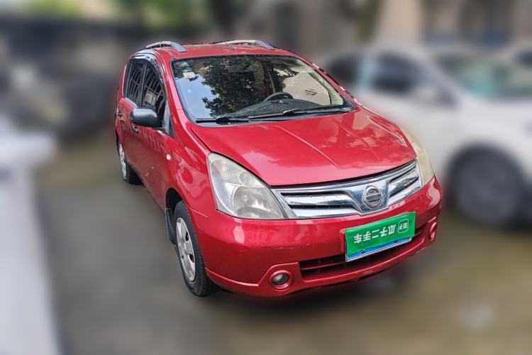 Used Nissan Livina 2010 Jingyue Edition 1.6L Manual All-Around Model Front Right 45 Deg
