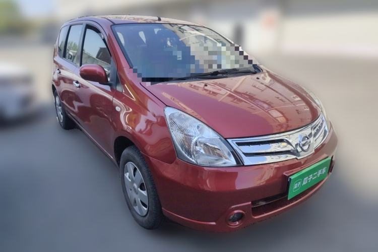 Used Nissan Livina 2010 Jingyue Edition 1.6L Manual All-Around Model Front Right 45 Deg