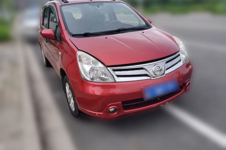 Used Nissan Livina 2010 Jingyue Edition 1.6L Manual All-Around Model Front Right 45 Deg