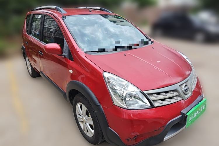 Used Nissan Livina 2010 JINRUI Edition 1.6L Automatic Standard Model Front Right 45 Deg