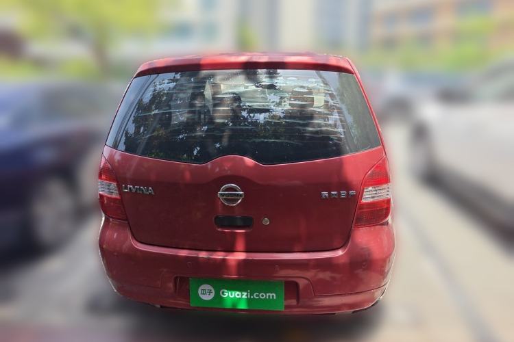 Used Nissan Livina 2010 Jingyue Edition 1.6L Manual All-Around Model Rear