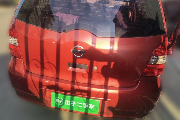 Used Nissan Livina 2010 Jingyue Edition 1.6L Automatic All-in-One Model Rear