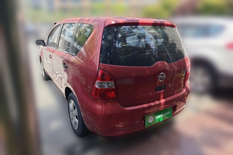 Used Nissan Livina 2010 Jingyue Edition 1.6L Manual All-Around Model Rear Left 45 Deg