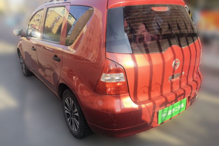 Used Nissan Livina 2010 Jingyue Edition 1.6L Automatic All-in-One Model Rear Left 45 Deg