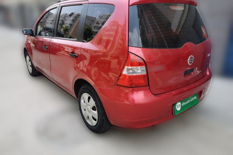 Used Nissan Livina 2010 Jingyue Edition 1.6L Manual All-Around Model Rear Left 45 Deg
