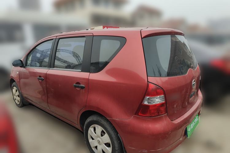 Used Nissan Livina 2010 Jingyue Edition 1.6L Automatic All-in-One Model Rear Left 45 Deg