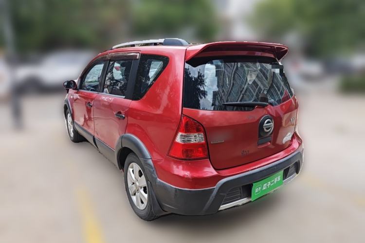 Used Nissan Livina 2010 JINRUI Edition 1.6L Automatic Standard Model Rear Left 45 Deg