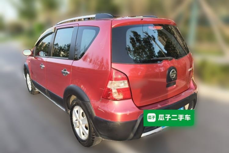 Used Nissan Livina 2010 Jingyue Edition 1.6L Automatic All-in-One Model Rear Left 45 Deg