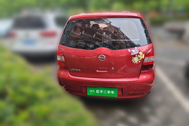 Used Nissan Livina 2010 Jingyue Edition 1.6L Automatic All-in-One Model Rear
