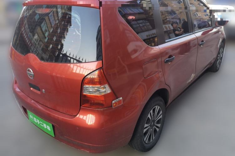 Used Nissan Livina 2010 Jingyue Edition 1.6L Automatic All-in-One Model Rear Right 45 Deg