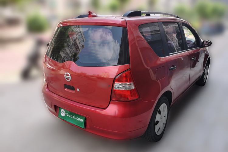 Used Nissan Livina 2010 Jingyue Edition 1.6L Manual All-Around Model Rear Right 45 Deg