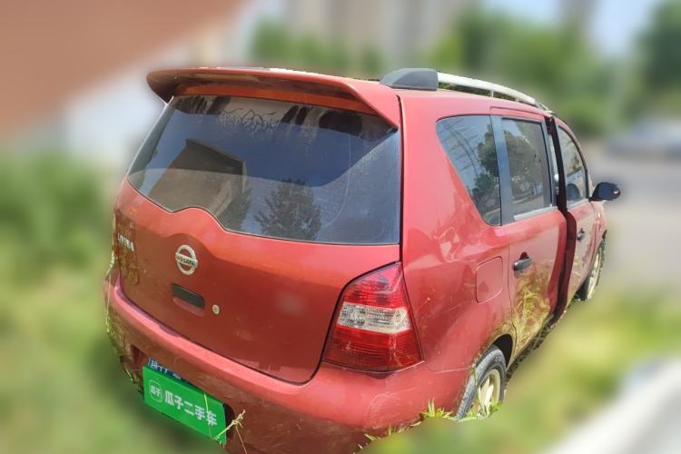Used Nissan Livina 2010 Jingyue Edition 1.6L Manual All-Around Model Rear Right 45 Deg