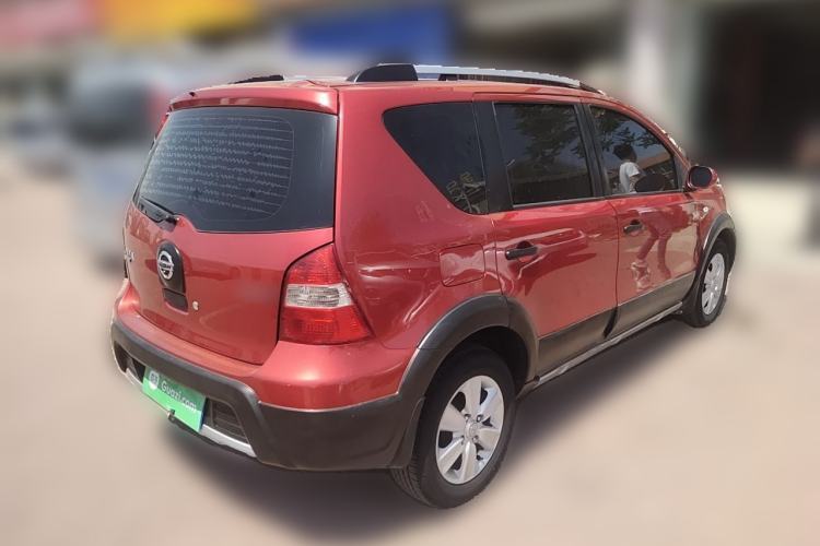 Used Nissan Livina 2010 JINRUI Edition 1.6L Automatic Standard Model Rear Right 45 Deg