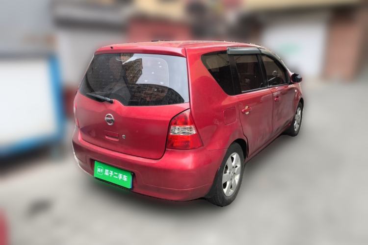 Used Nissan Livina 2010 Jingyue Edition 1.6L Automatic Supercharged Model Rear Right 45 Deg