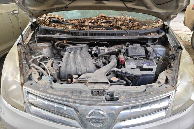 Used Nissan Livina 2010 Jingyue Edition 1.6L Automatic Supercharged Model Engine Bay