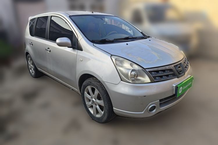 Used Nissan Livina 2010 Jingyue Edition 1.6L Manual All-Around Model Front Right 45 Deg