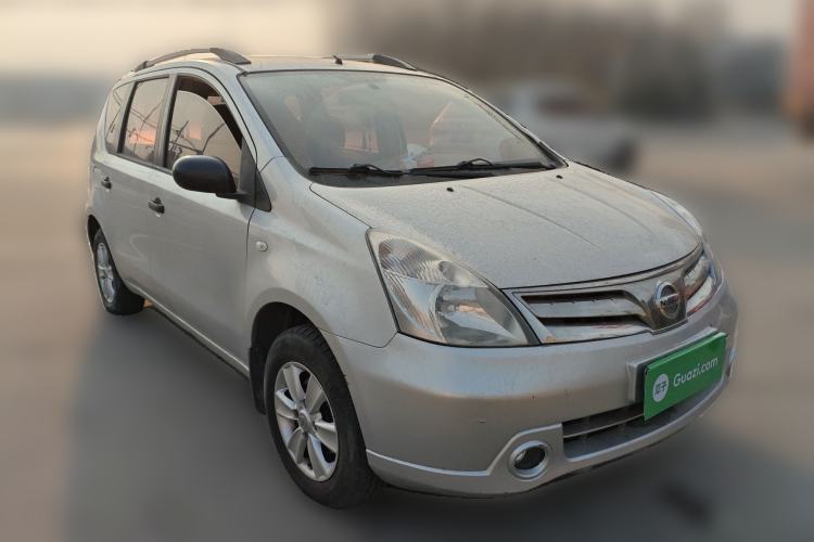 Used Nissan Livina 2010 Jingyue Edition 1.6L Manual All-Around Model Front Right 45 Deg