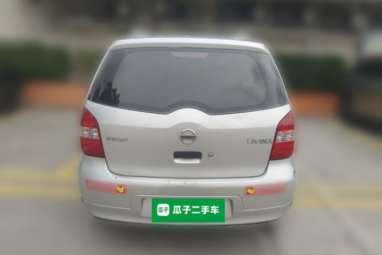 Used Nissan Livina 2010 Jingyue Edition 1.6L Automatic Supercharged Model Rear