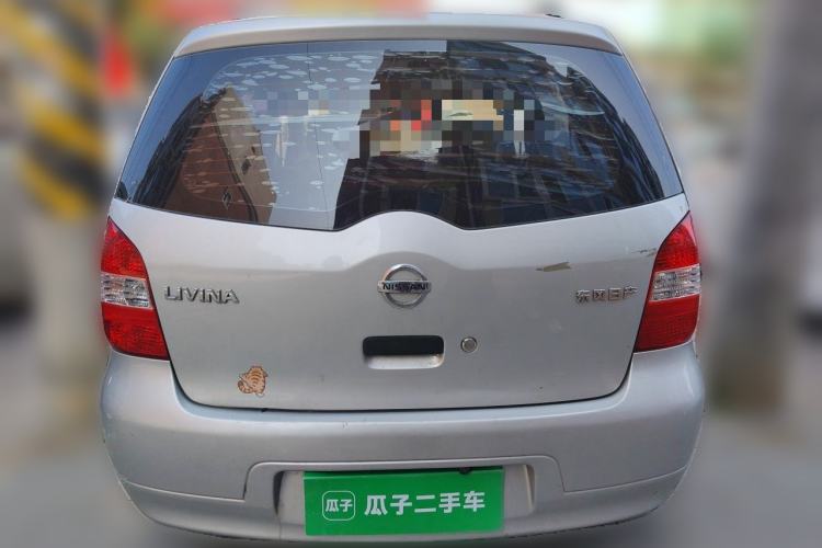 Used Nissan Livina 2010 Jingyue Edition 1.6L Automatic All-in-One Model Rear