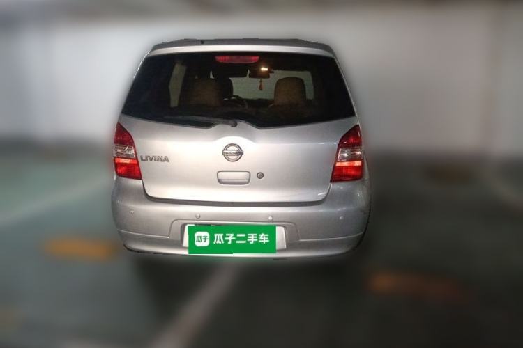 Used Nissan Livina 2010 Jingyue Edition 1.6L Automatic Supercharged Model Rear