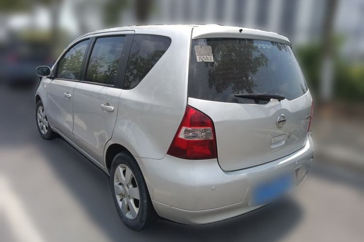 Used Nissan Livina 2010 Jingyue Edition 1.6L Automatic XuanNeng Model Rear Left 45 Deg