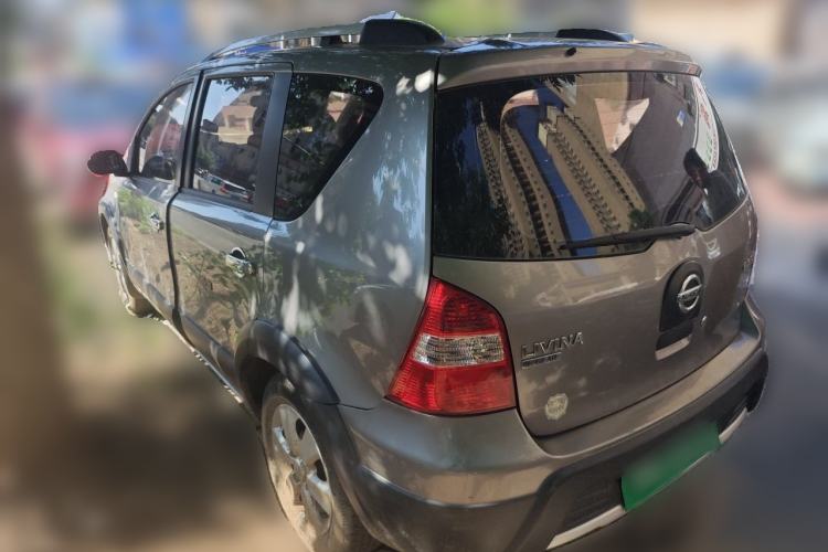 Used Nissan Livina 2010 JINRUI Edition 1.6L Automatic Standard Model Rear Left 45 Deg