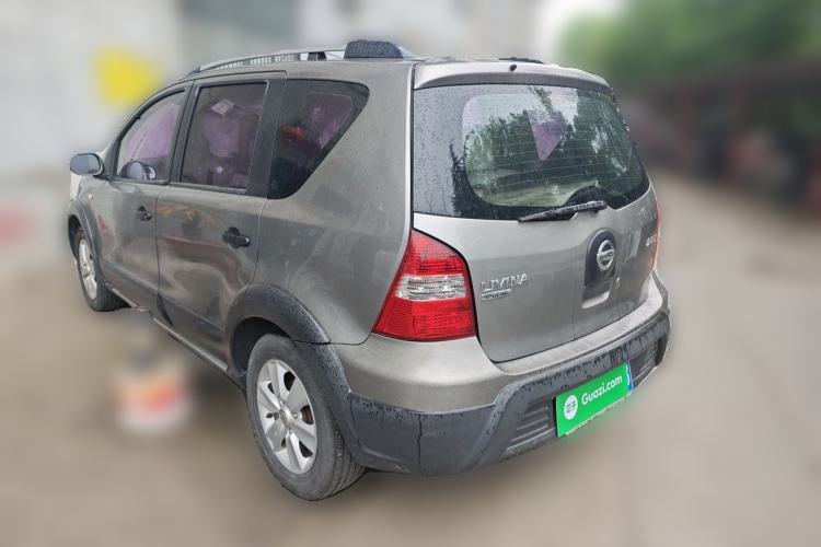 Used Nissan Livina 2010 Jingrui Edition 1.6L Manual Standard Model Rear Left 45 Deg