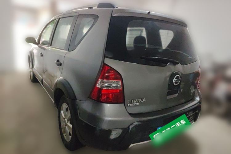 Used Nissan Livina 2010 JINRUI Edition 1.6L Automatic Standard Model Rear Left 45 Deg